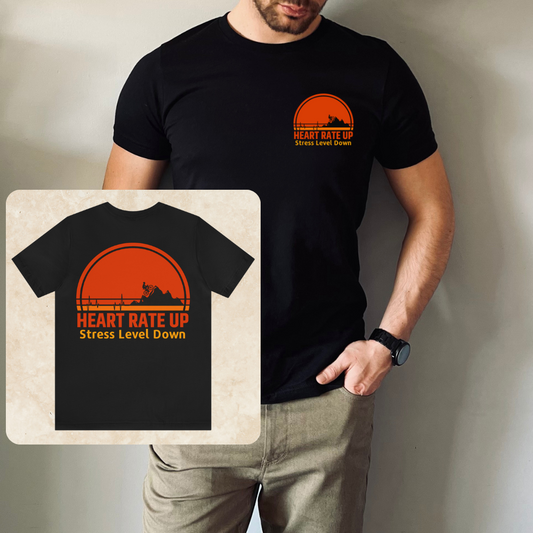 Mountain Bike Graphic Tee Shirt