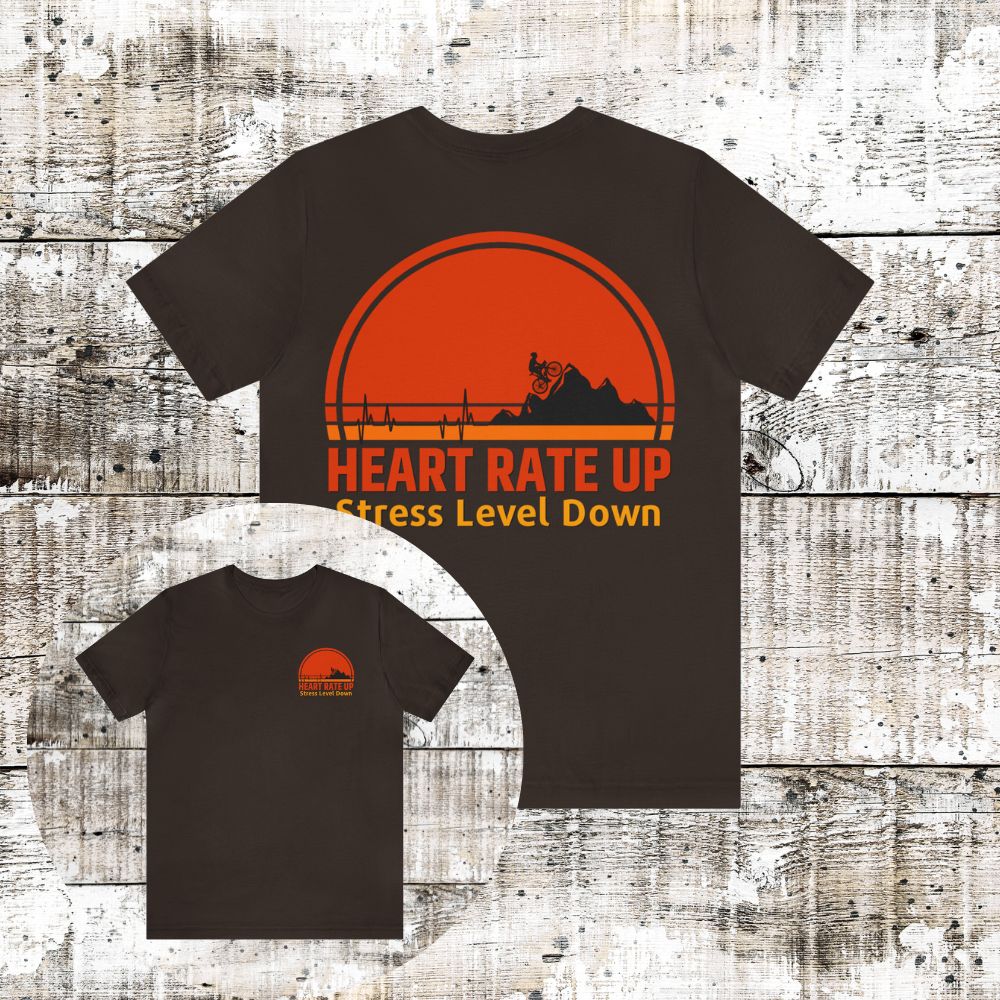 Mountain Bike Graphic Tee Shirt