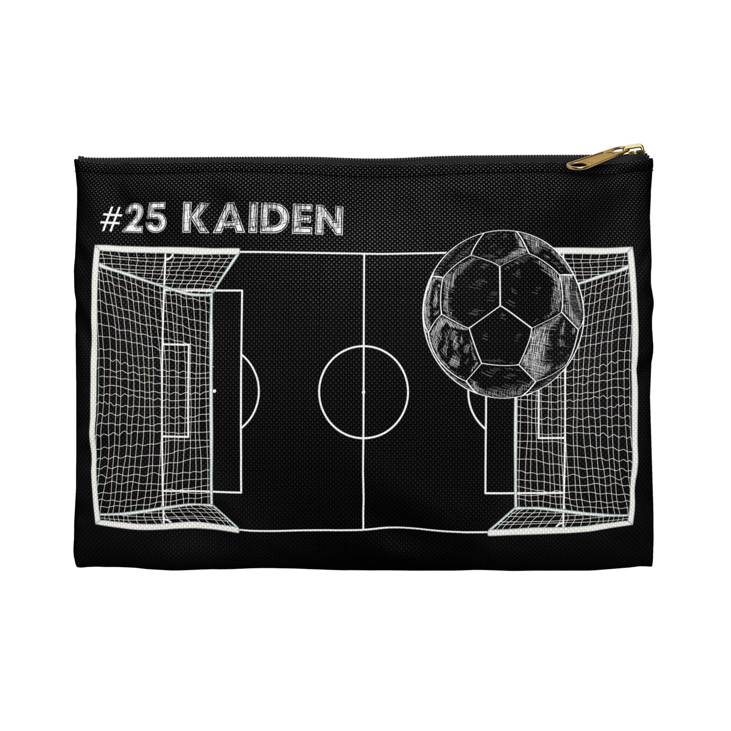 Custom Soccer Pencil Case