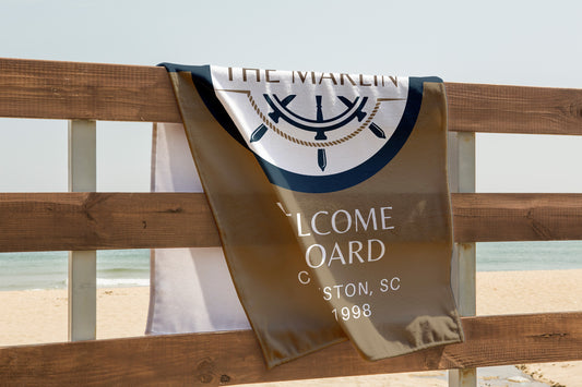 Personalized Boat Towel