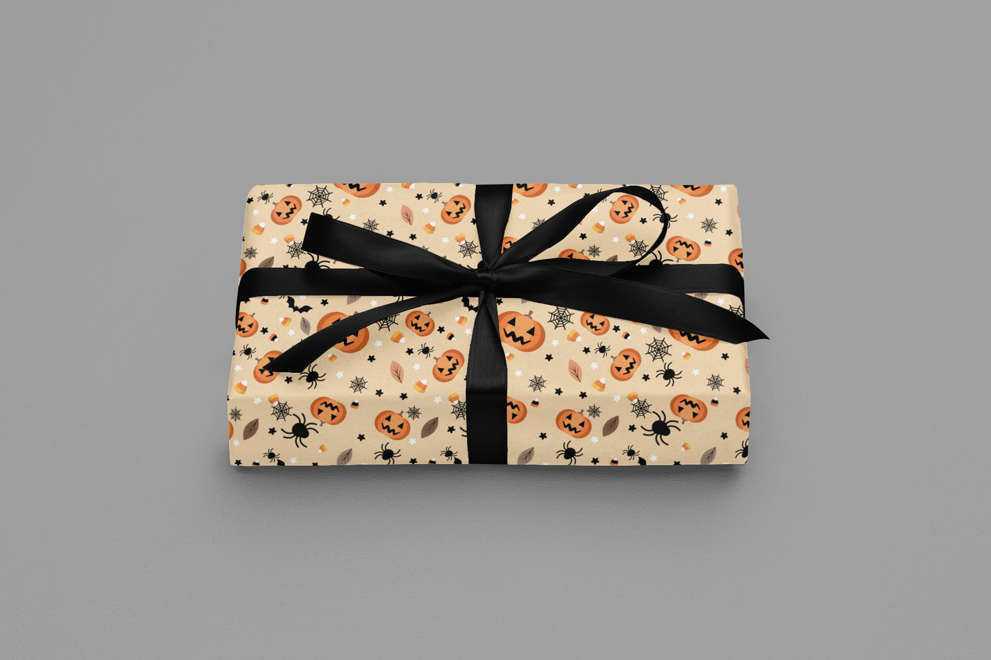 Halloween Jack-O-Lantern Wrapping Paper