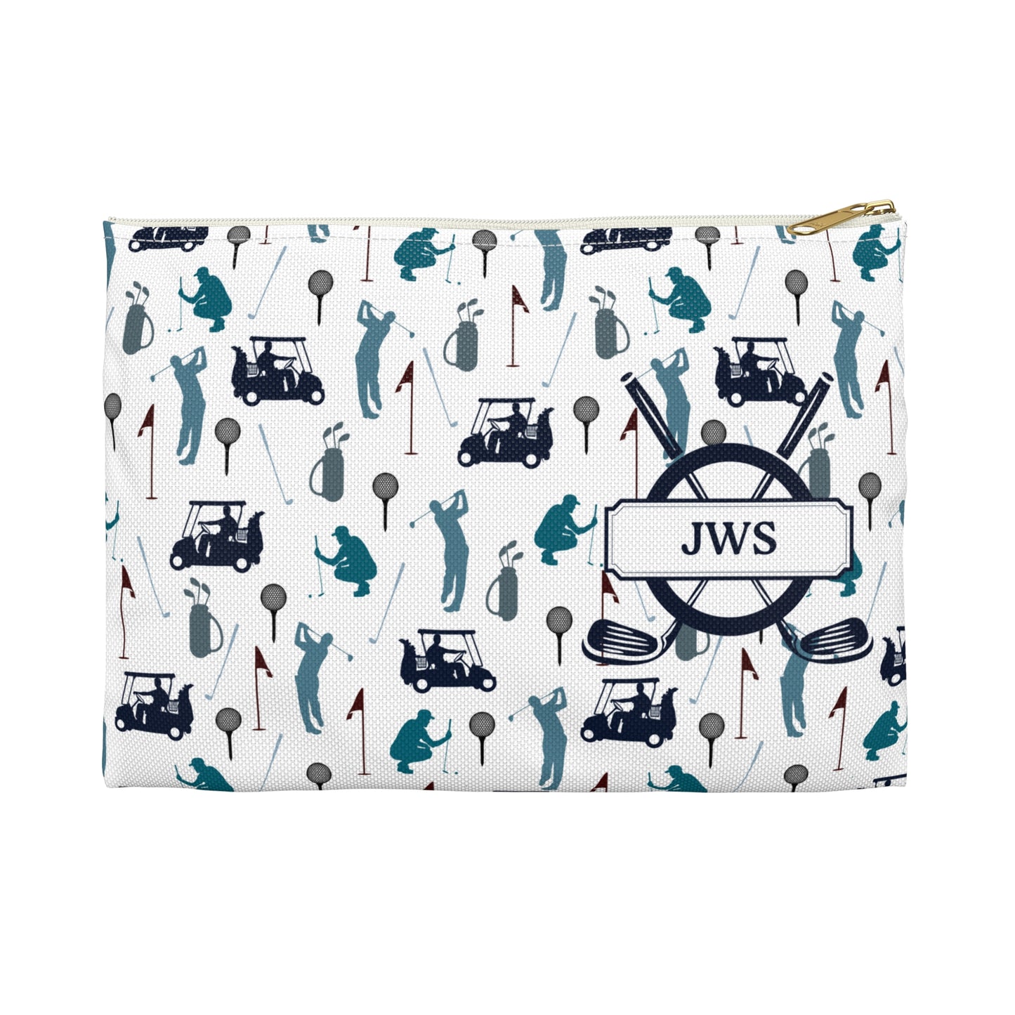 Personalized Golf Zipper Case