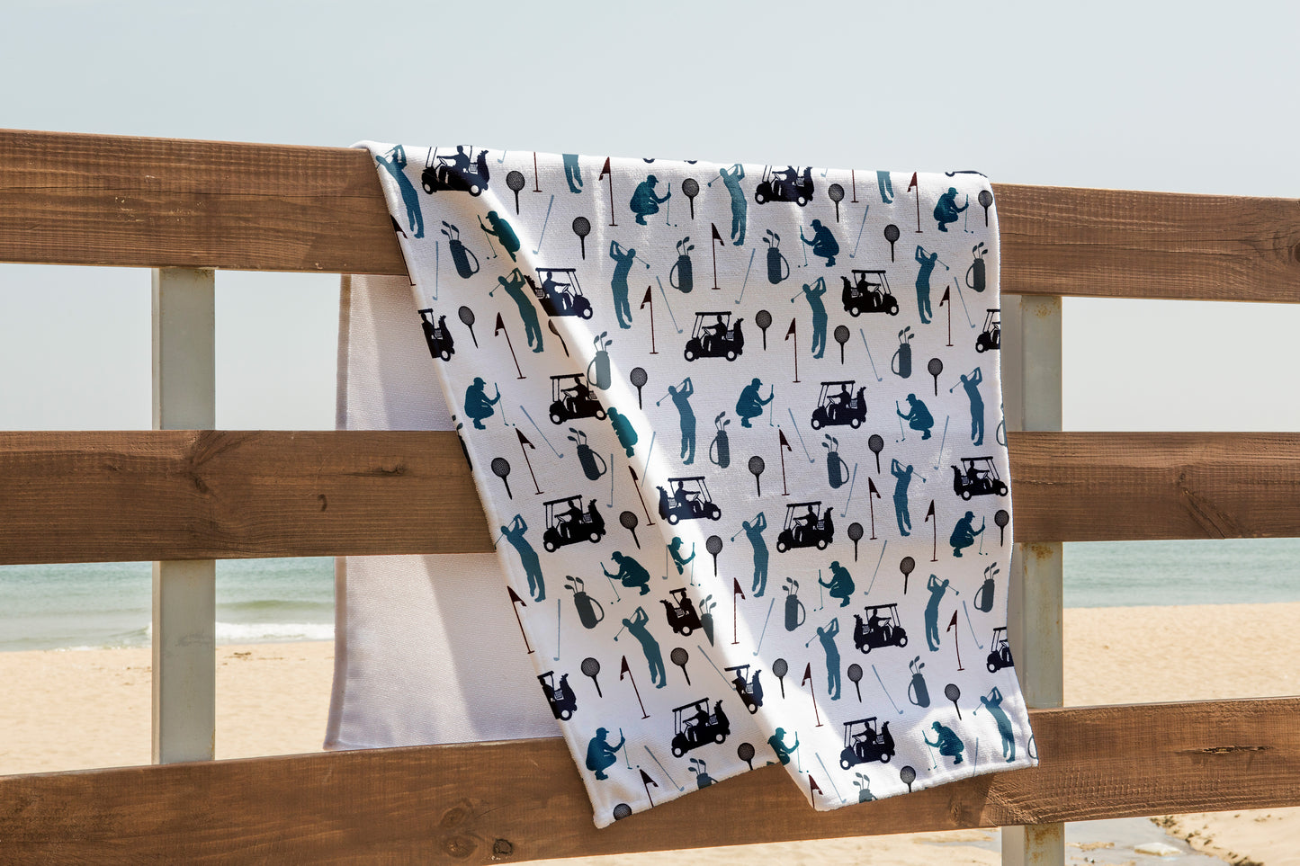 Personalized Golf Beach Towel