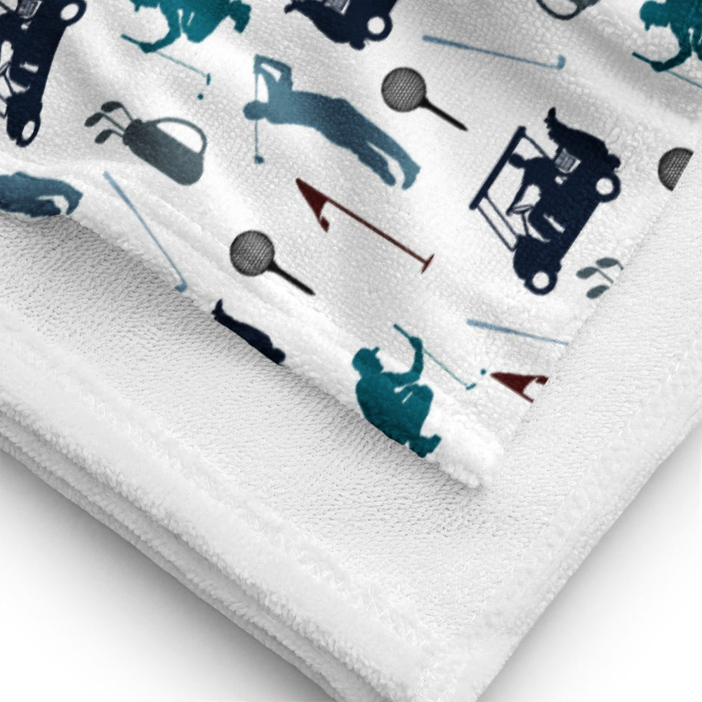 Personalized Golf Beach Towel