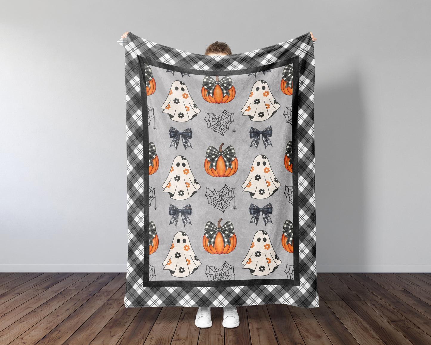 Halloween Ghost Coquette Blanket Sofa Throw Blanket Halloween Gift