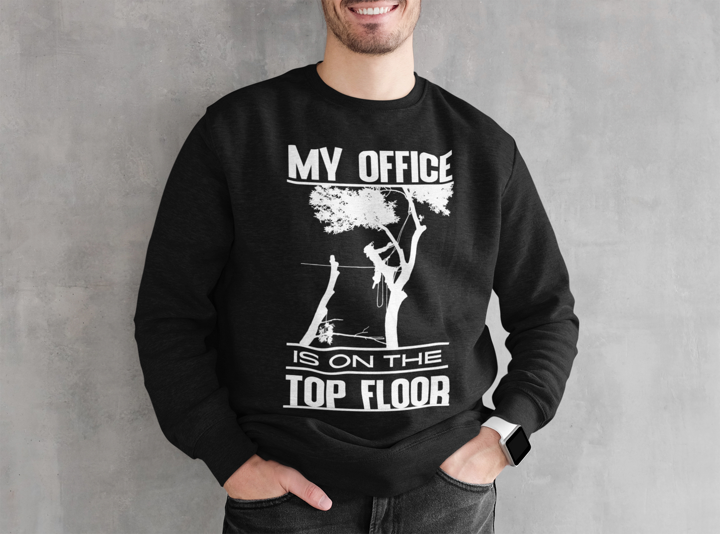 Arborist Sweatshirt Funny Tree Climber Shirt