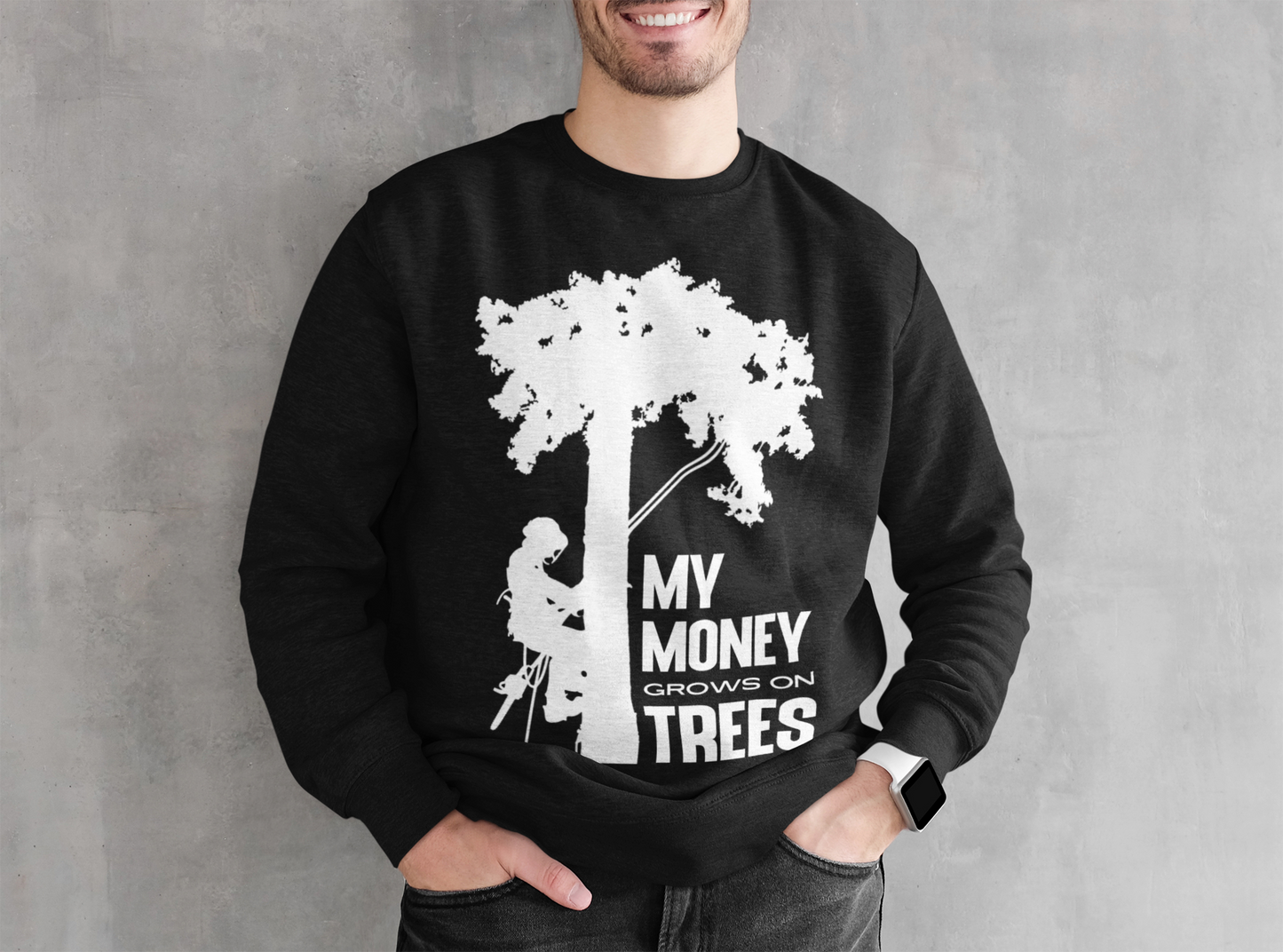 Arborist Sweatshirt Funny Tree Climber Shirt