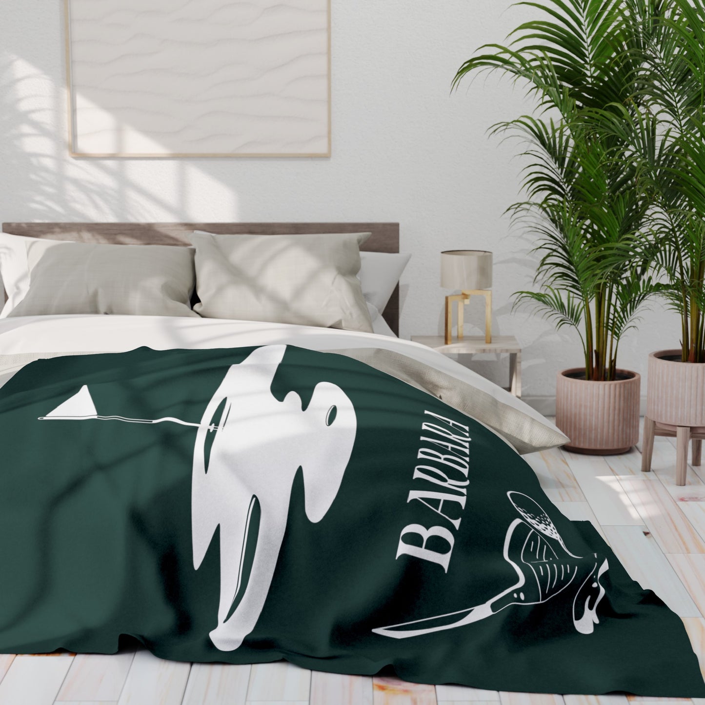 Personalized Golf Blanket Gift for Golfer