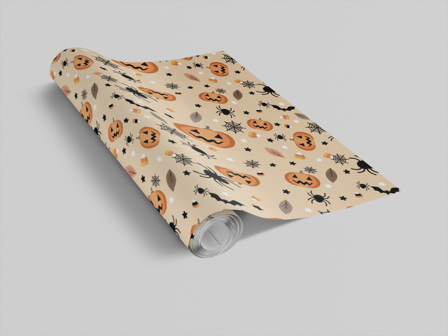 Halloween Jack-O-Lantern Wrapping Paper