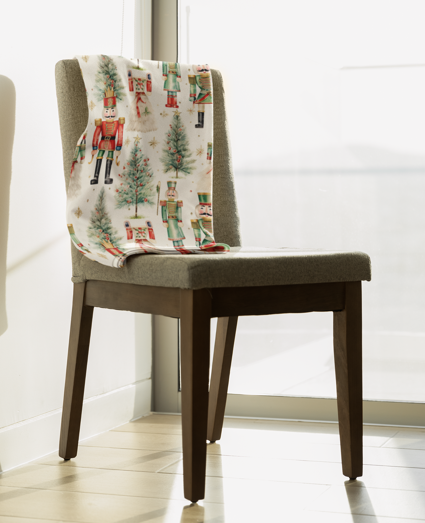 Nutcracker Blanket Holiday Throw Blanket