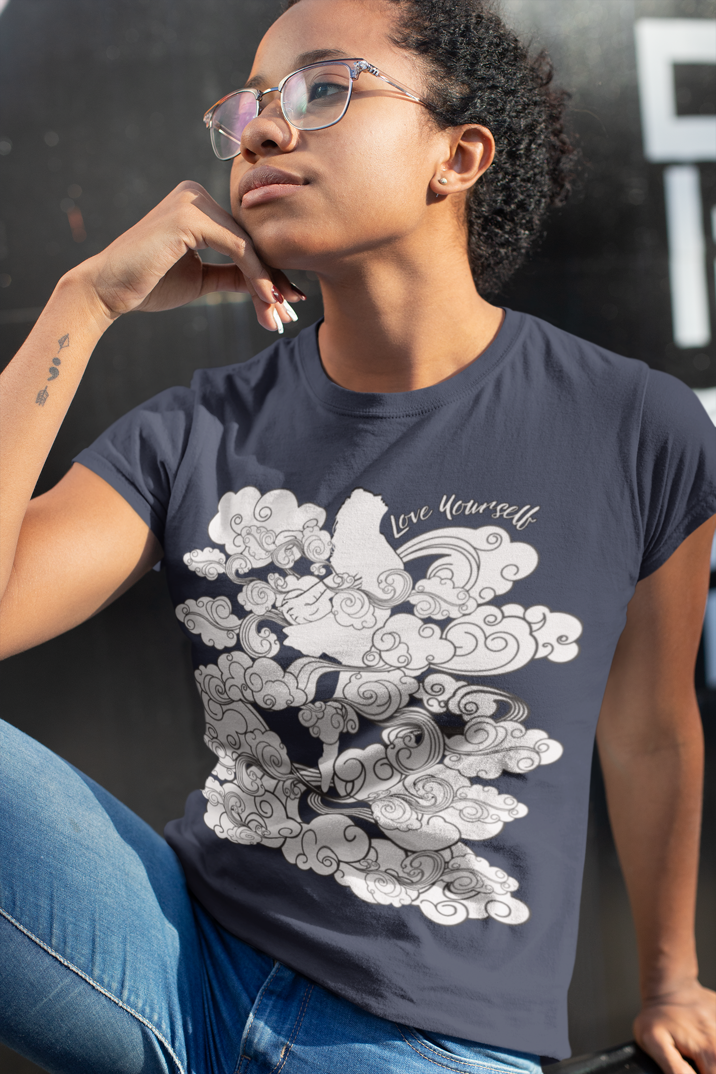 Love Yourself Shirt Gift For Her Self Love Shirt Motivational Shirt Positive Vibe Self Care Shirt Affirmation Shirt Birthday Gift For Sister