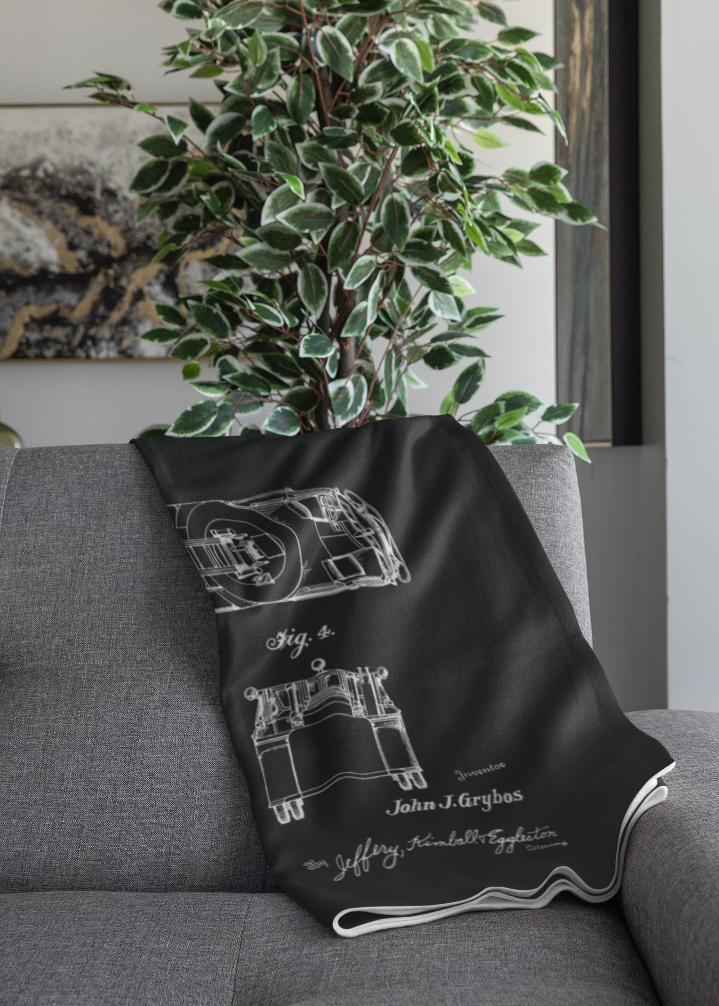 Aerial Fire Truck United States Patent Blanket