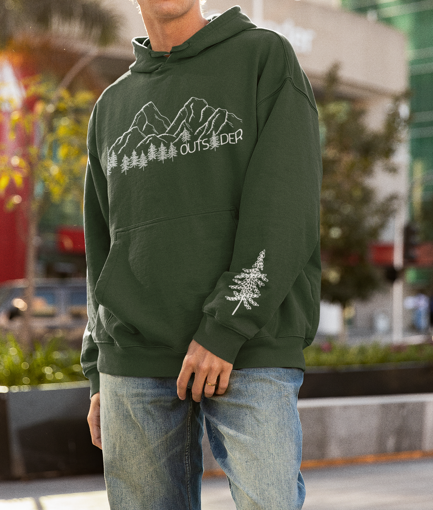 Hooded Sweatshirt Mountain Hoodie Nature Lover Gift