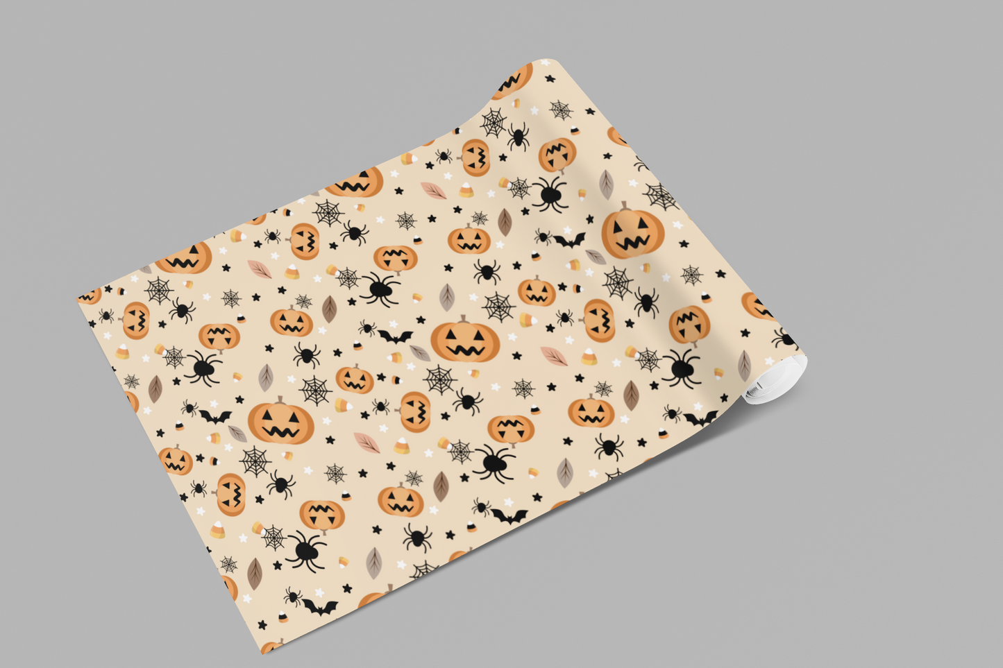 Halloween Jack-O-Lantern Wrapping Paper