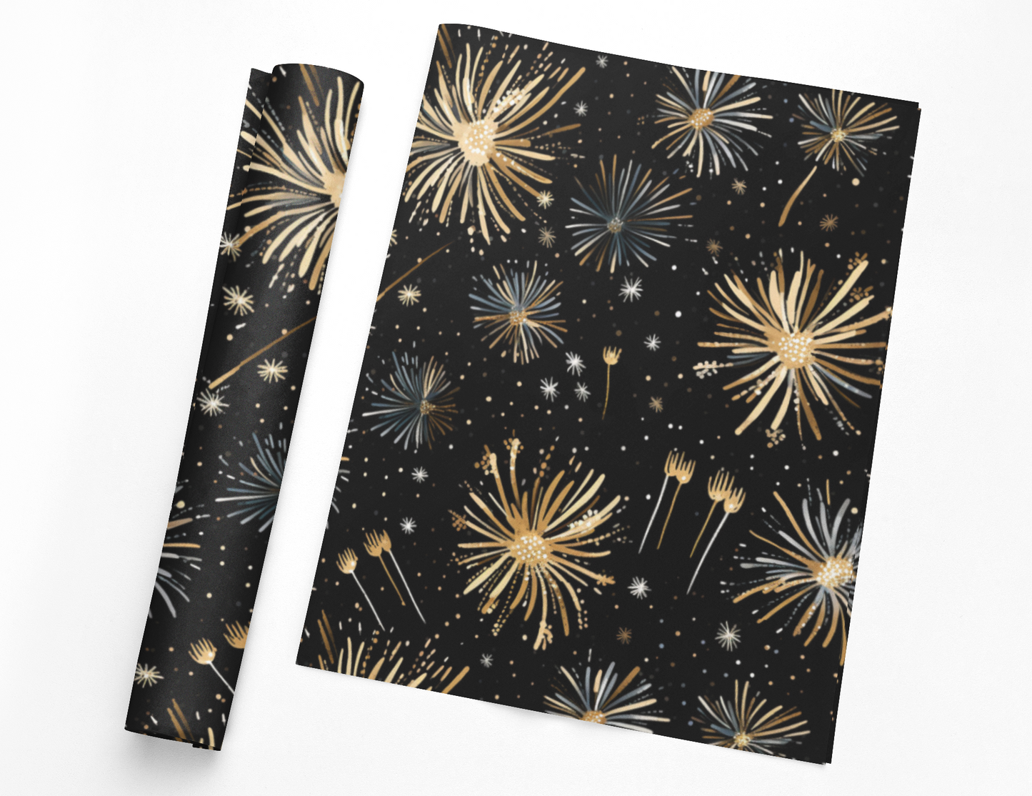 New Year Wrapping Paper