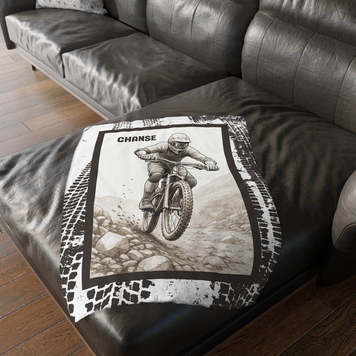 Custom Mountain Bike Blanket