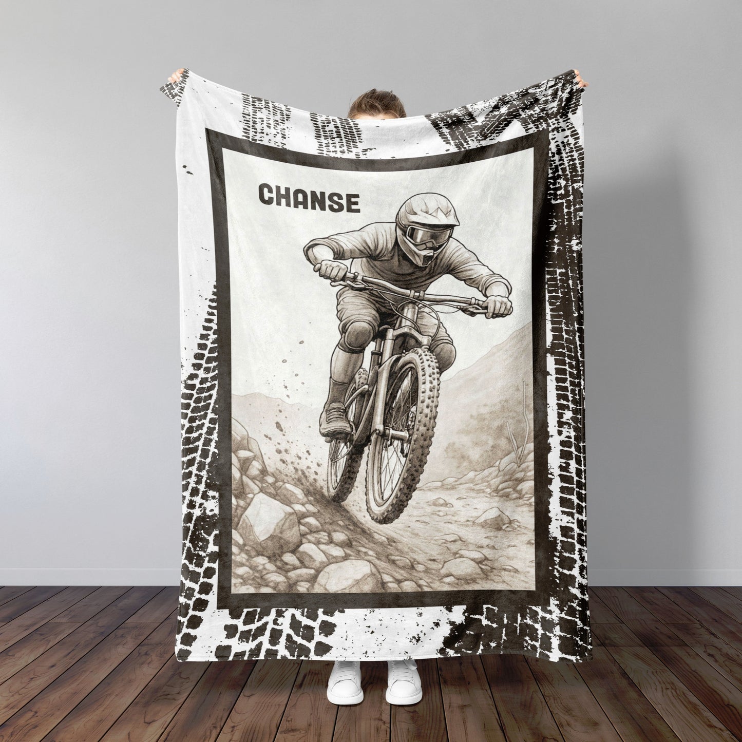 Custom Mountain Bike Blanket