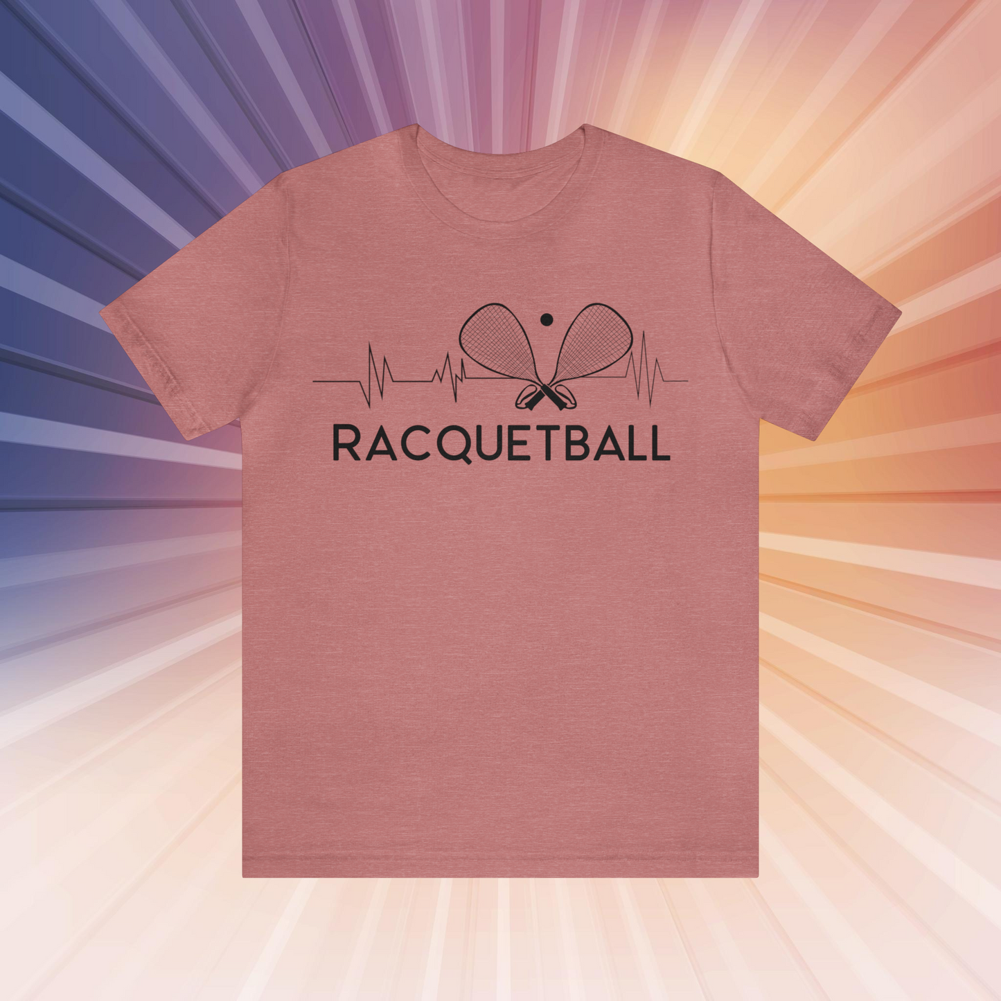 Racquetball Heartbeat Shirt