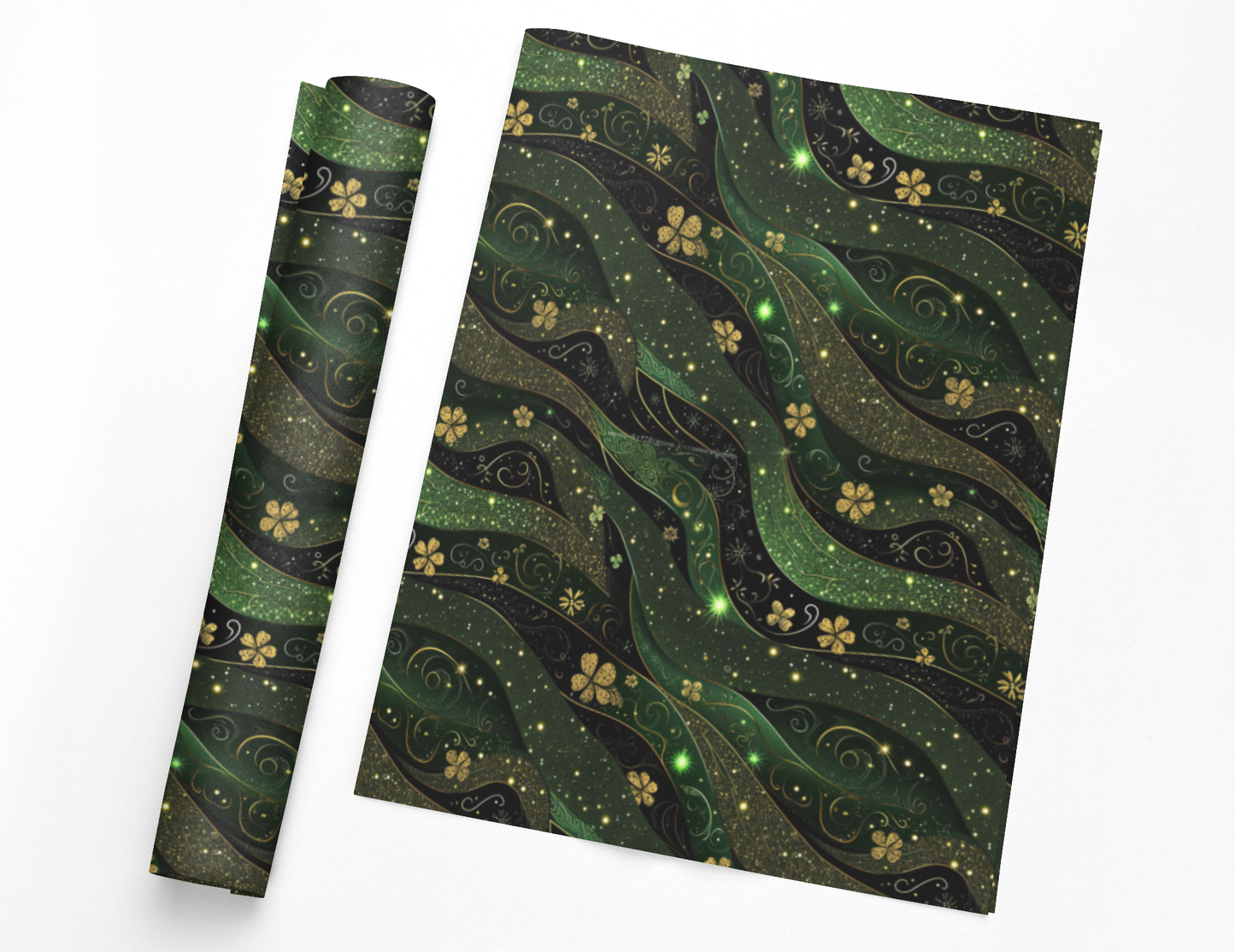 St Patricks Day Gift Wrapping Paper