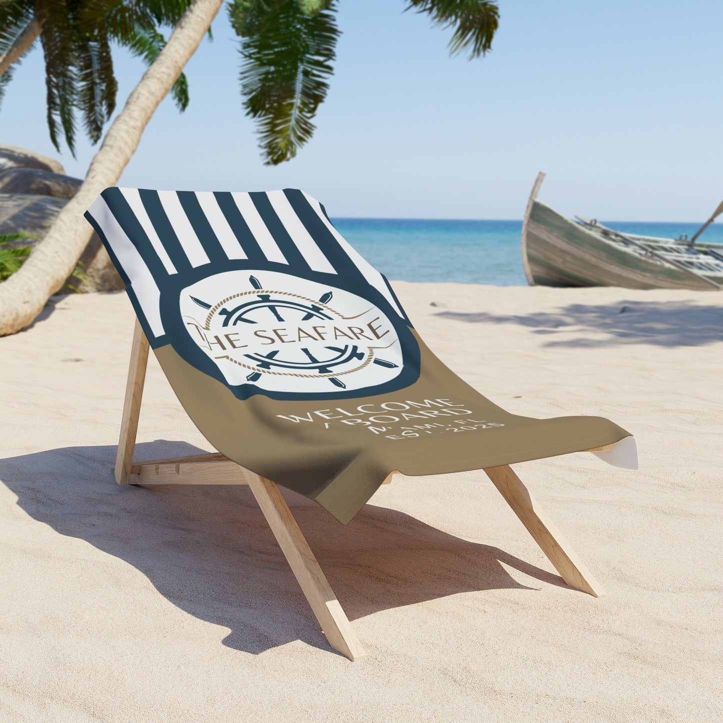 Personalized Boat Towel