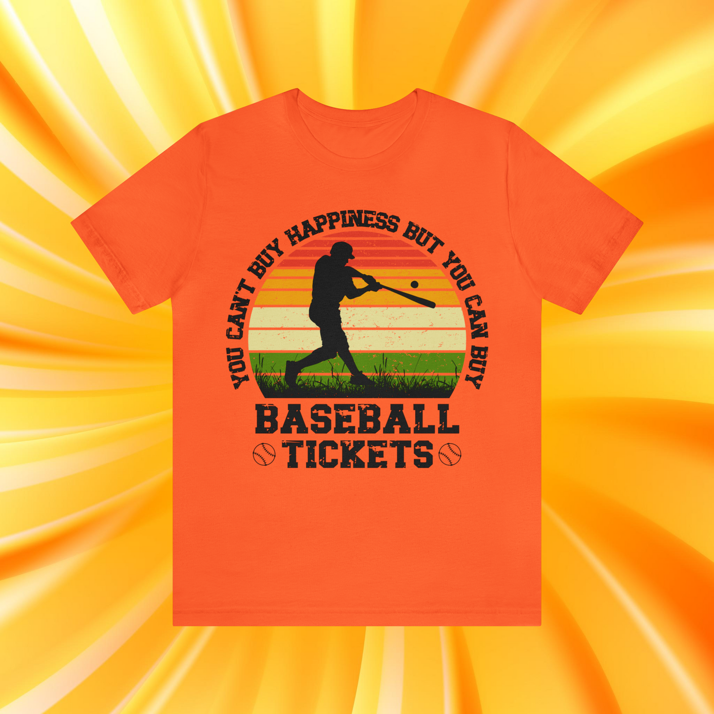 Baseball Graphic Tee Shirt