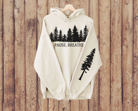 Forest Sweatshirt Nature Lover Gift Hooded Sweatshirt