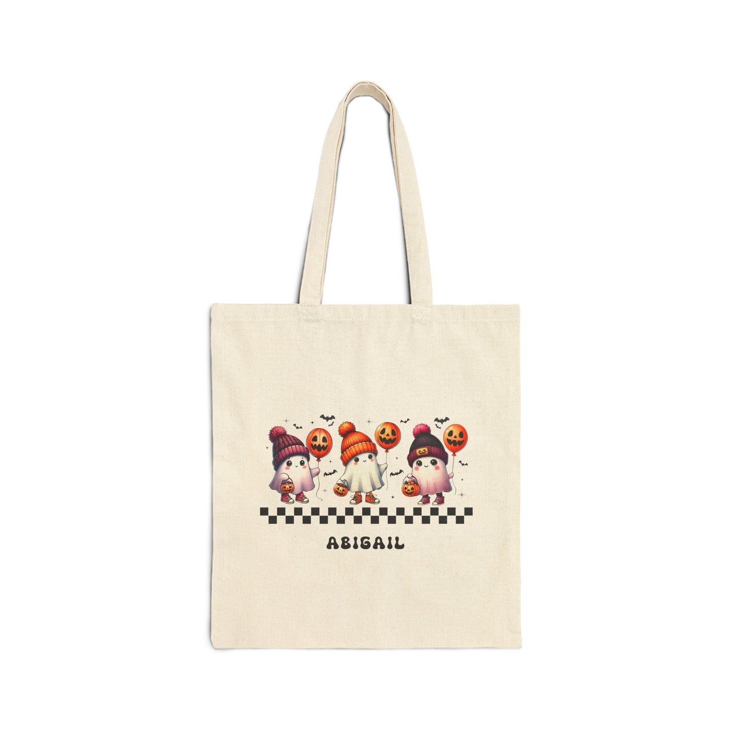 Personalized Halloween Tote Bag Trick or Treat Candy Bag