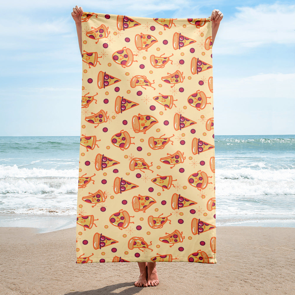 Pizza Beach Towel Fun Foodie Gift