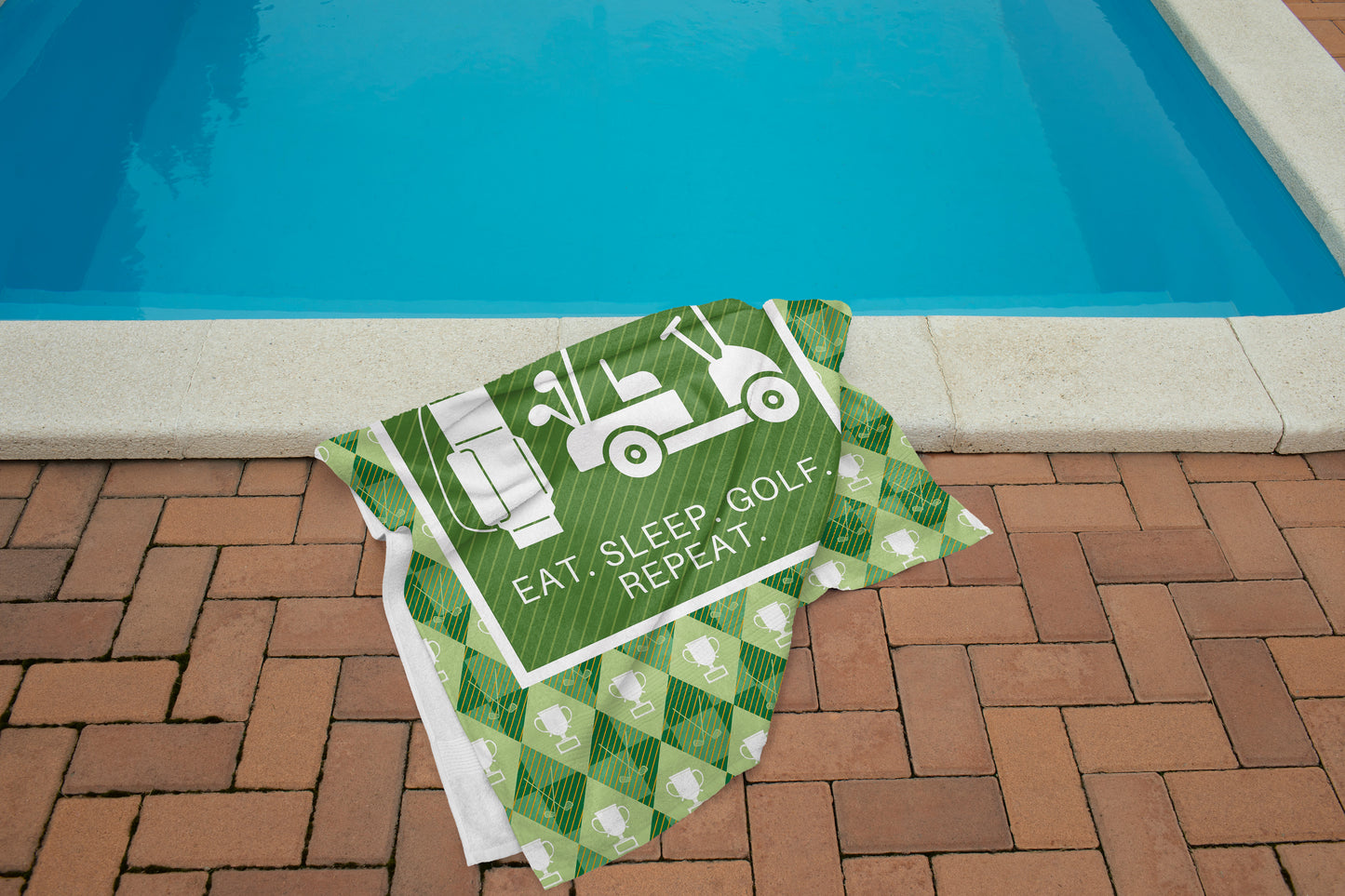 Custom Golf Beach Towel