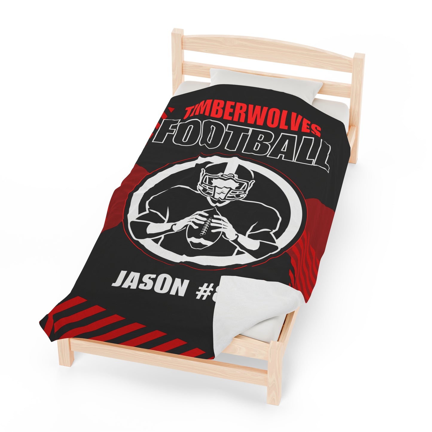Custom Football Blanket