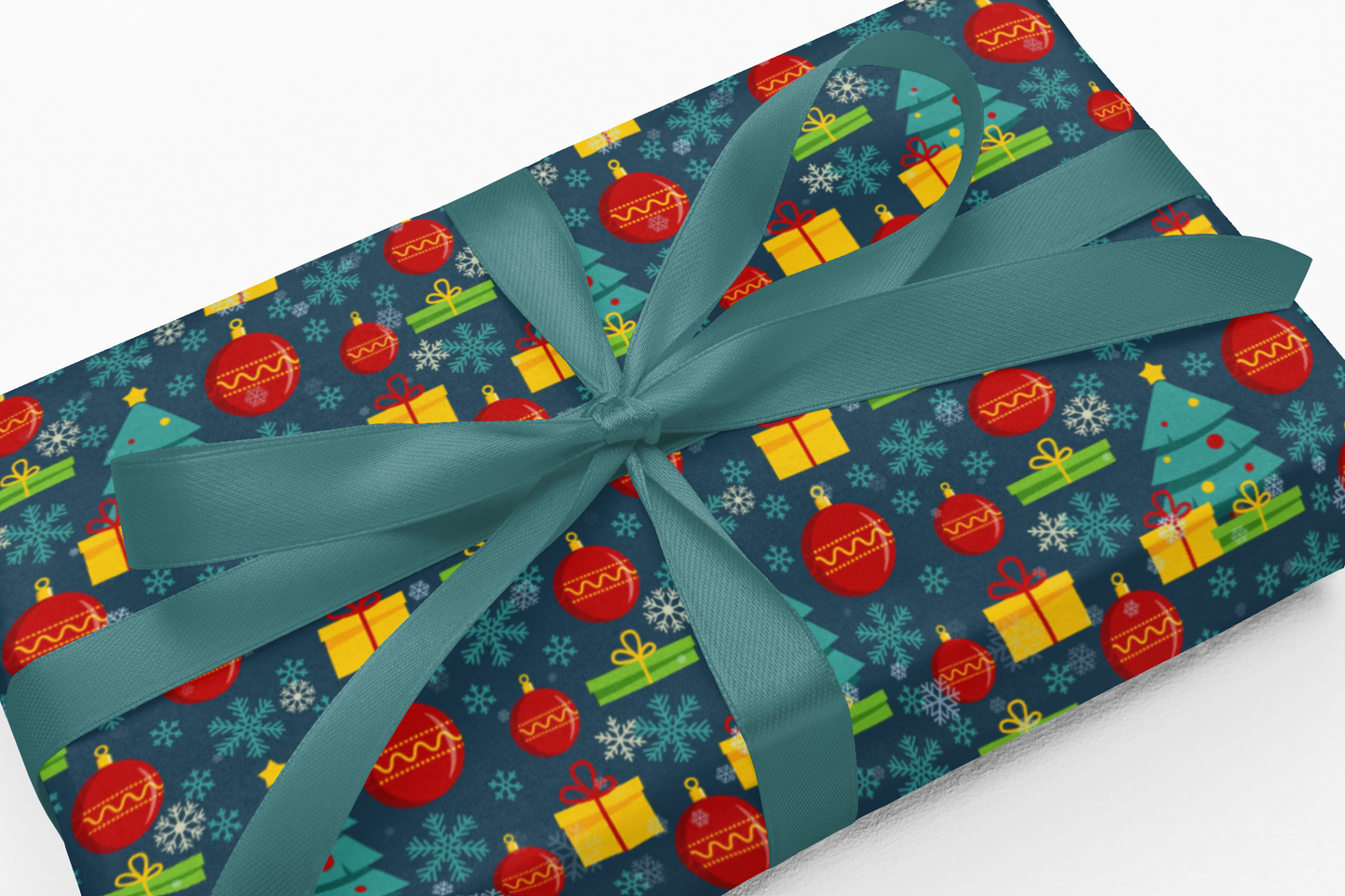 Retro Mid Century Modern Christmas Wrapping Paper
