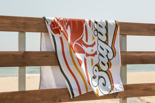 Personalized Sagittarius Beach Towel Sagittarius Gift Ideas