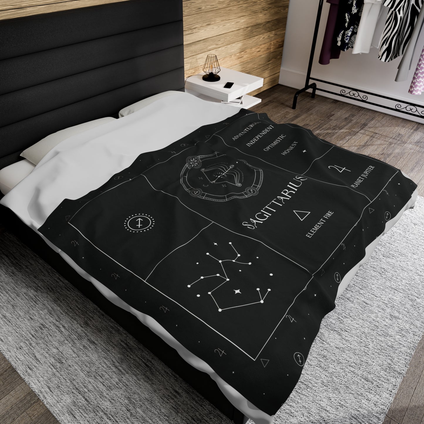 Sagittarius Zodiac Blanket