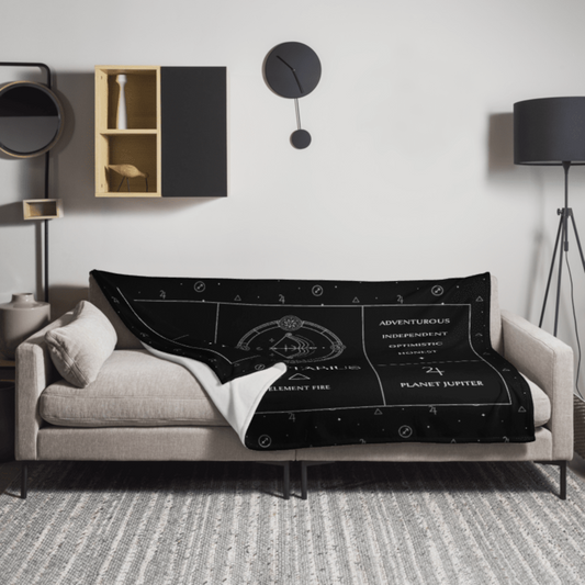 Sagittarius Zodiac Blanket