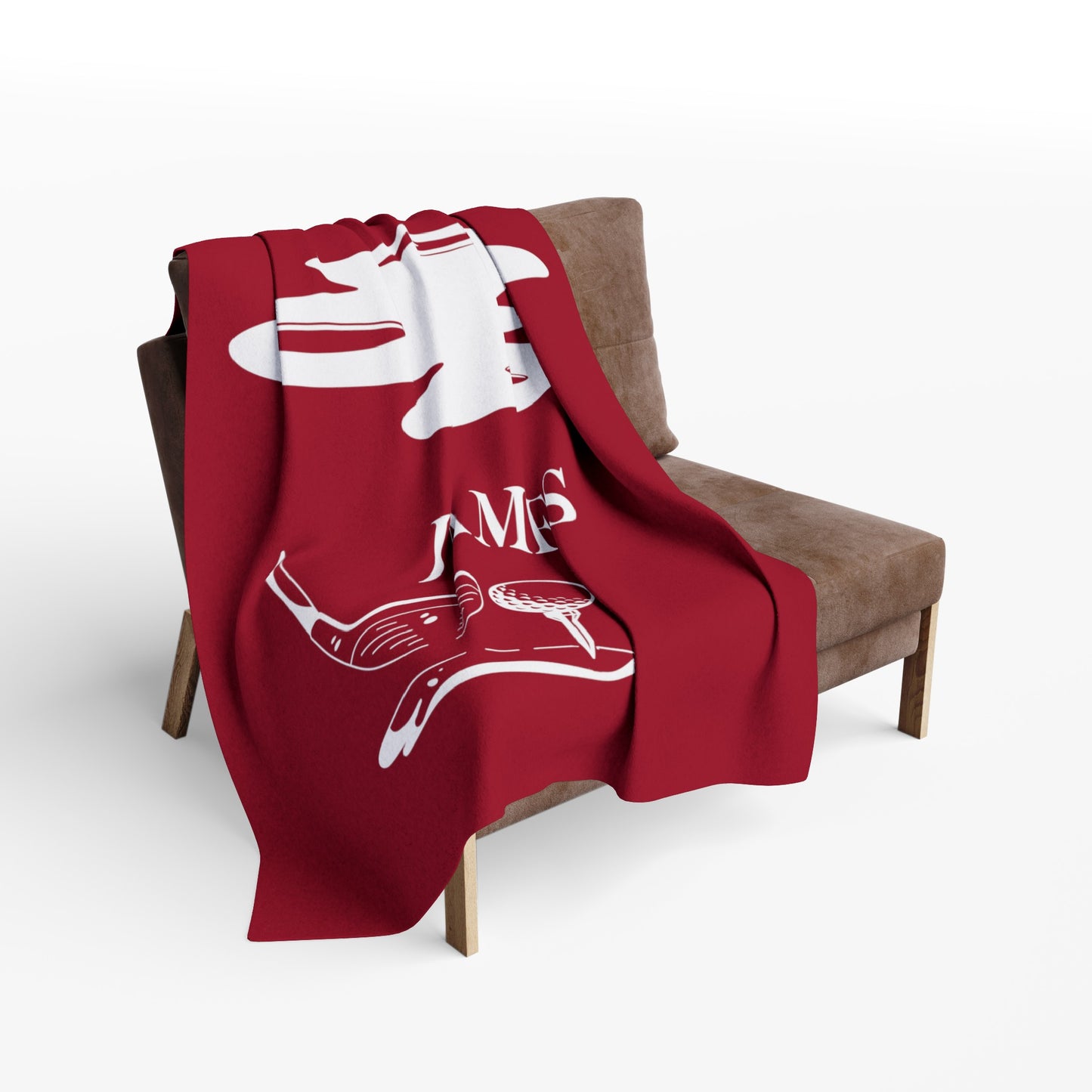 Personalized Golf Blanket Gift for Golfer