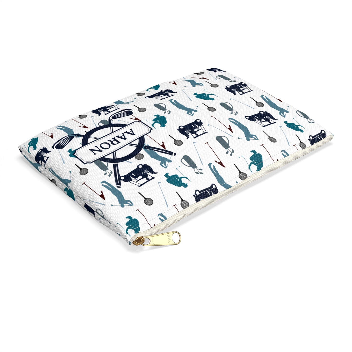 Personalized Golf Zipper Case