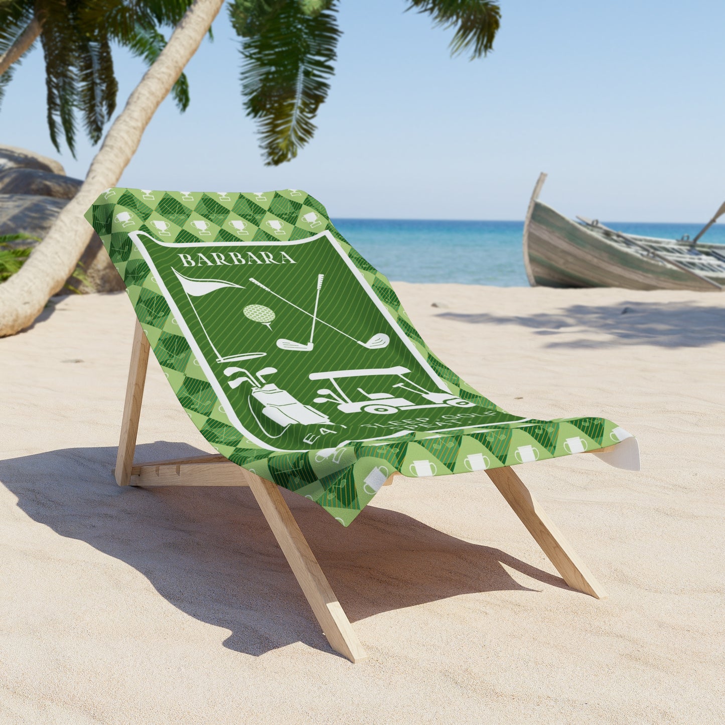 Custom Golf Beach Towel