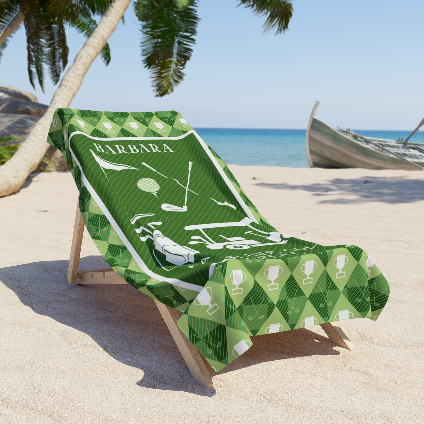 Custom Golf Beach Towel