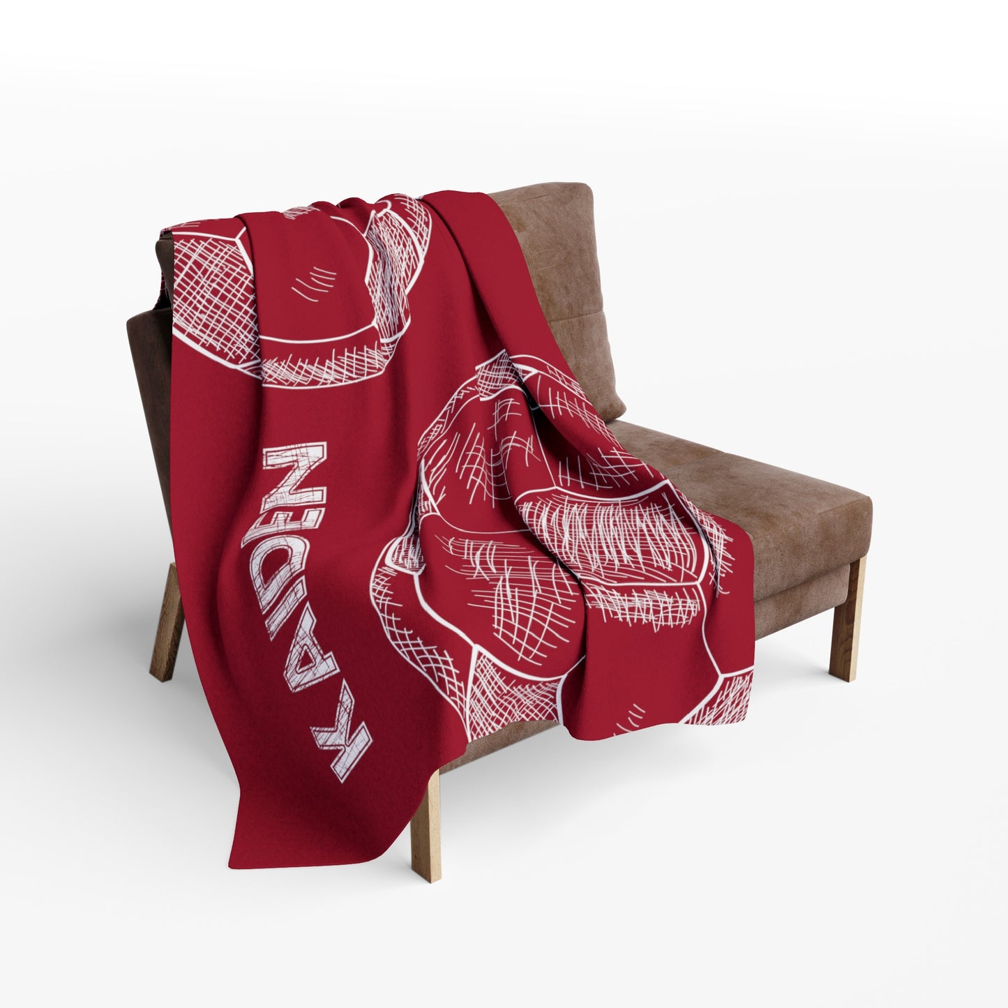 Personalized Soccer Blanket