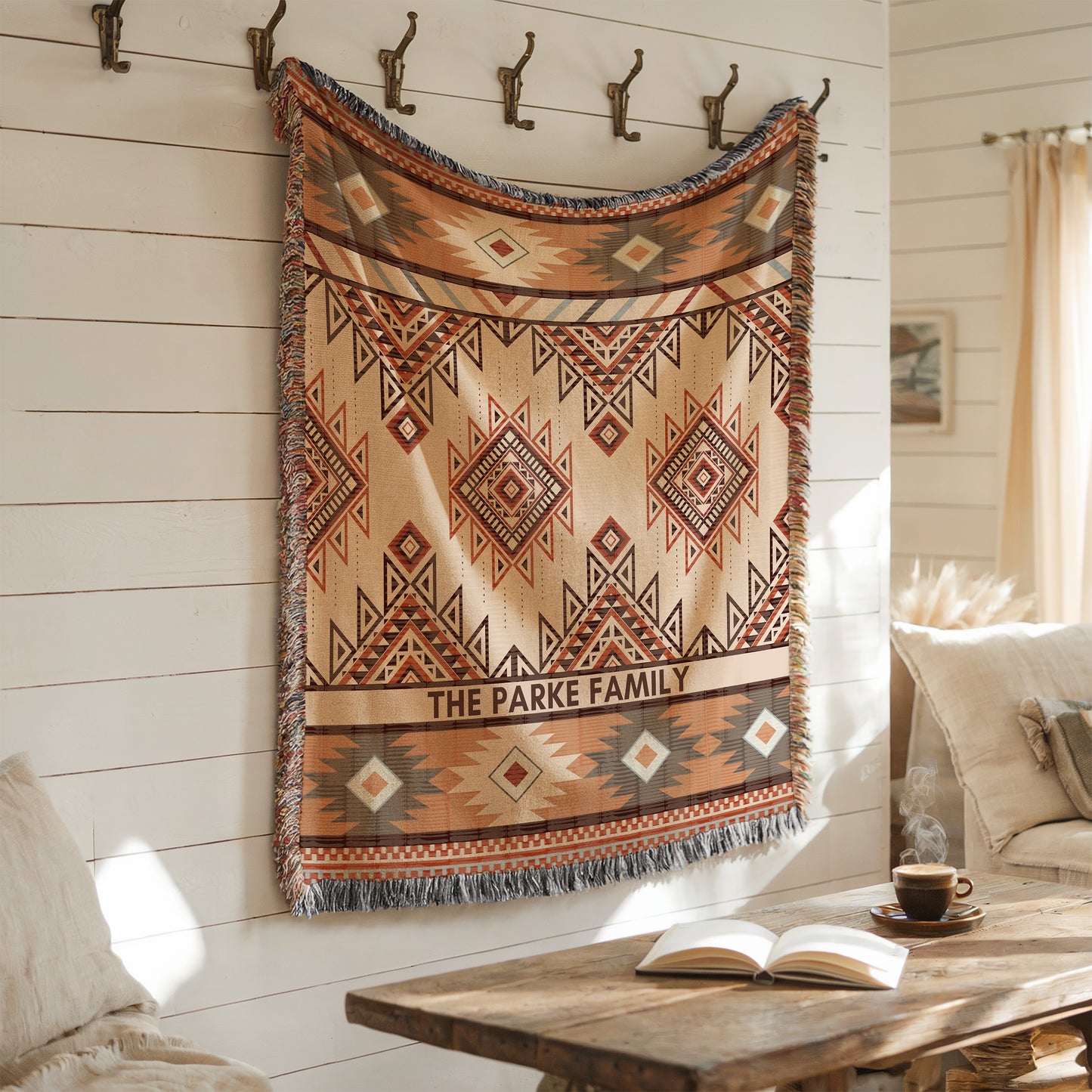 Custom Woven Southwestern Blanket