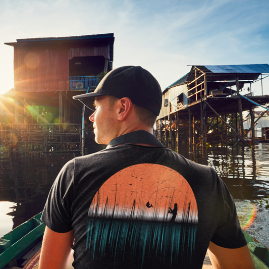 Mens Fishing Shirt, Gift For Fisherman