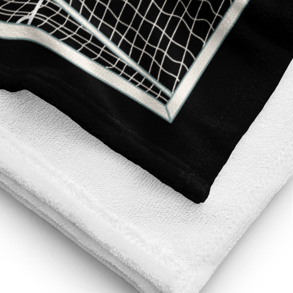 Custom Soccer Beach Towel Soccer Player Gift