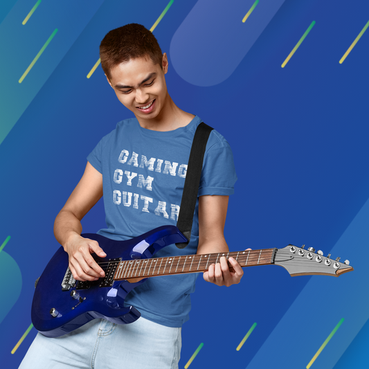 Guitar Player Gamer Gym T-Shirt