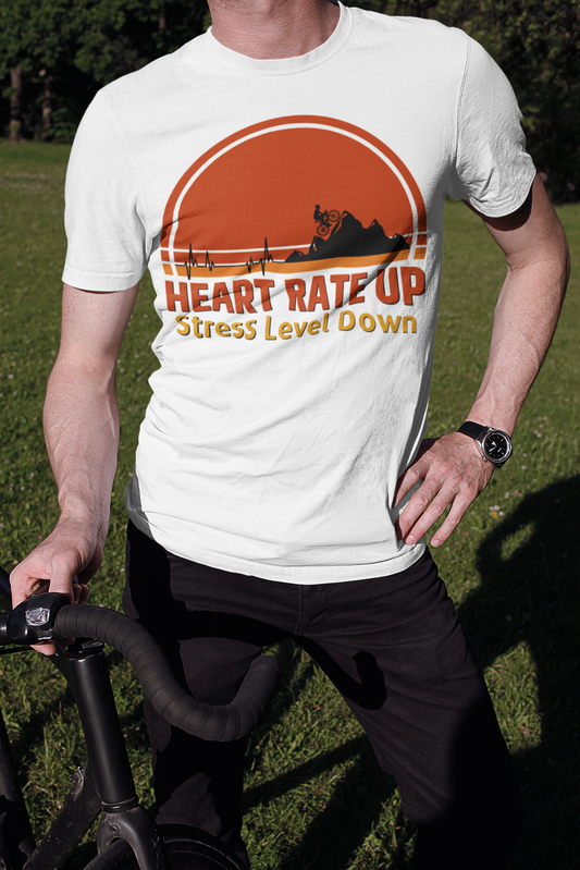 Mountain Biking T-Shirt Cyclist Gift for Him