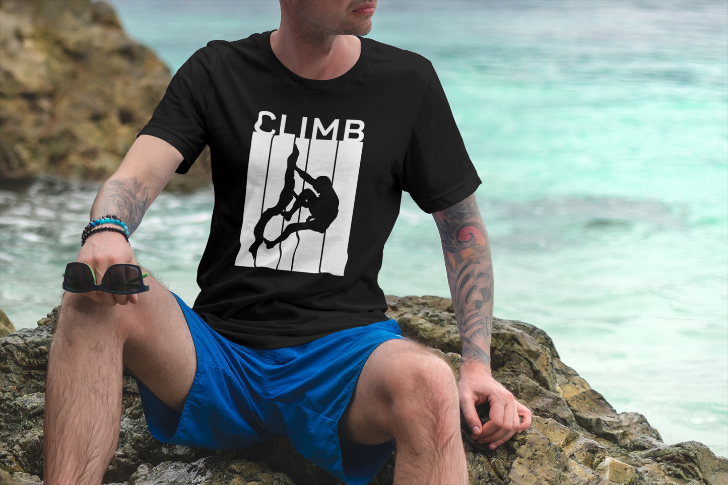 Rock Climber Shirt Rock Climbing Gift for Climber Rock Climbing T Shirt Gift for Him