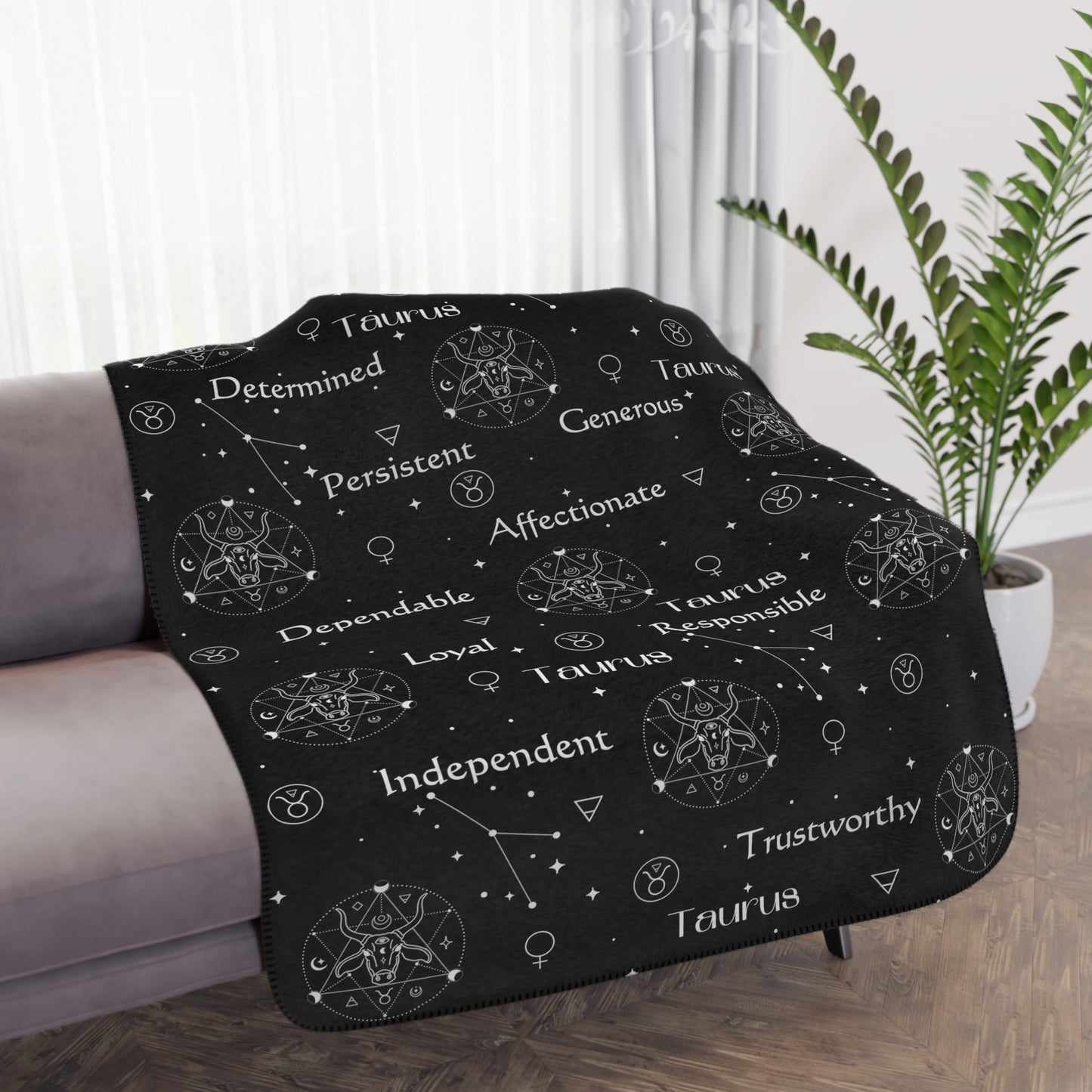 Taurus Zodiac Blanket