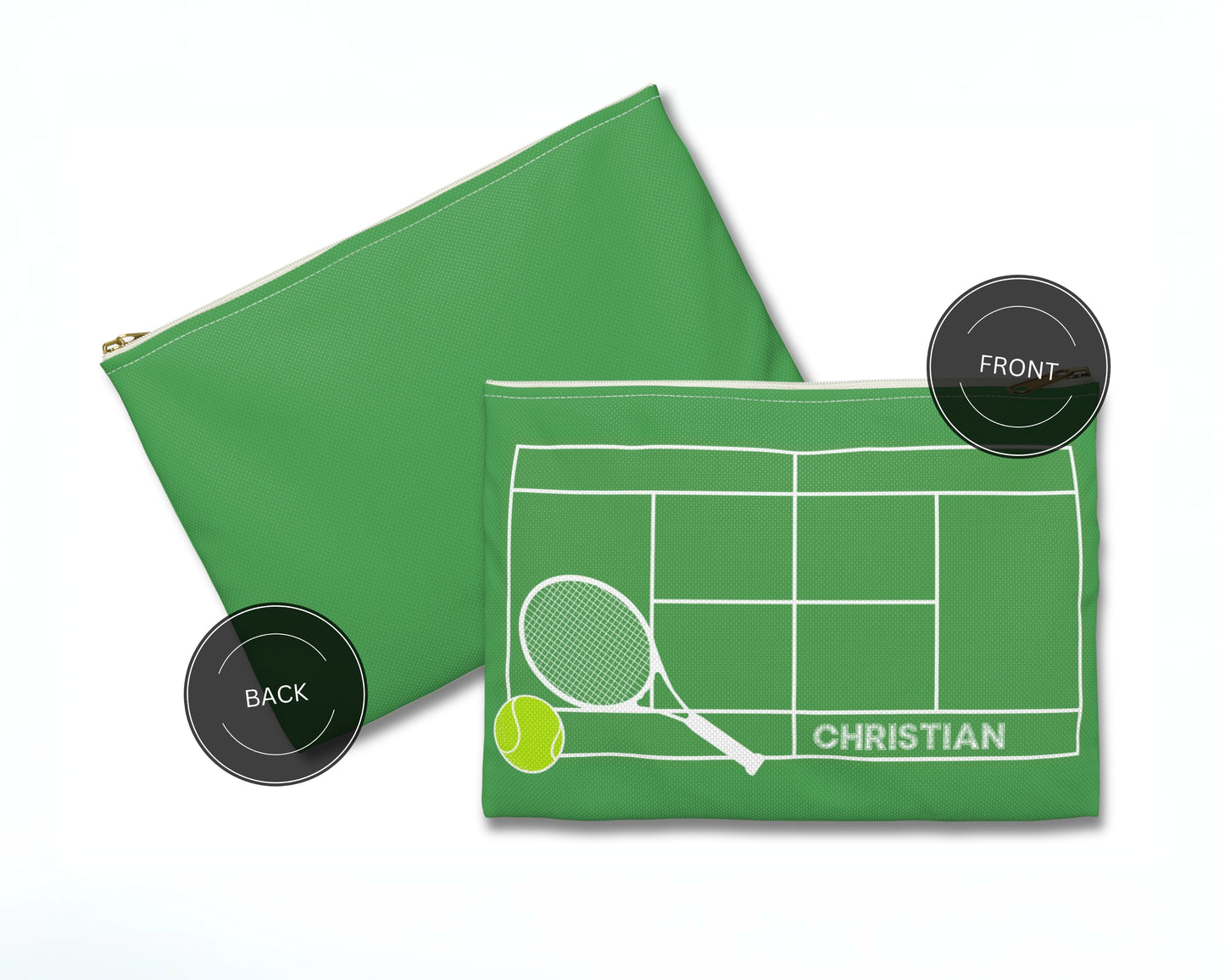 Personalized Tennis Accessory Case