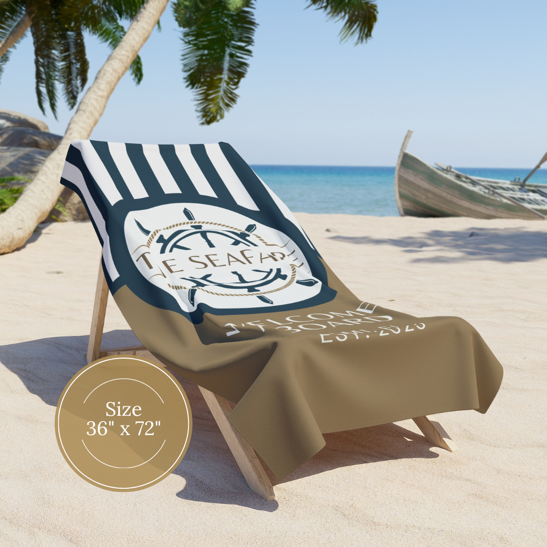Personalized Boat Towel