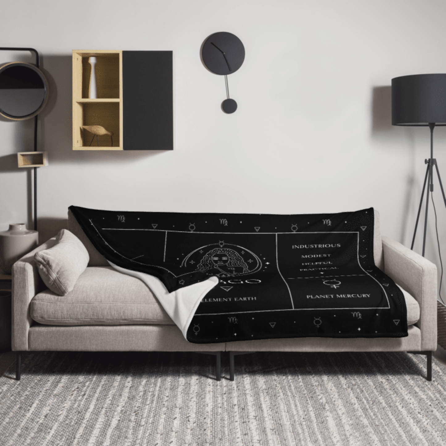 Virgo Zodiac Blanket