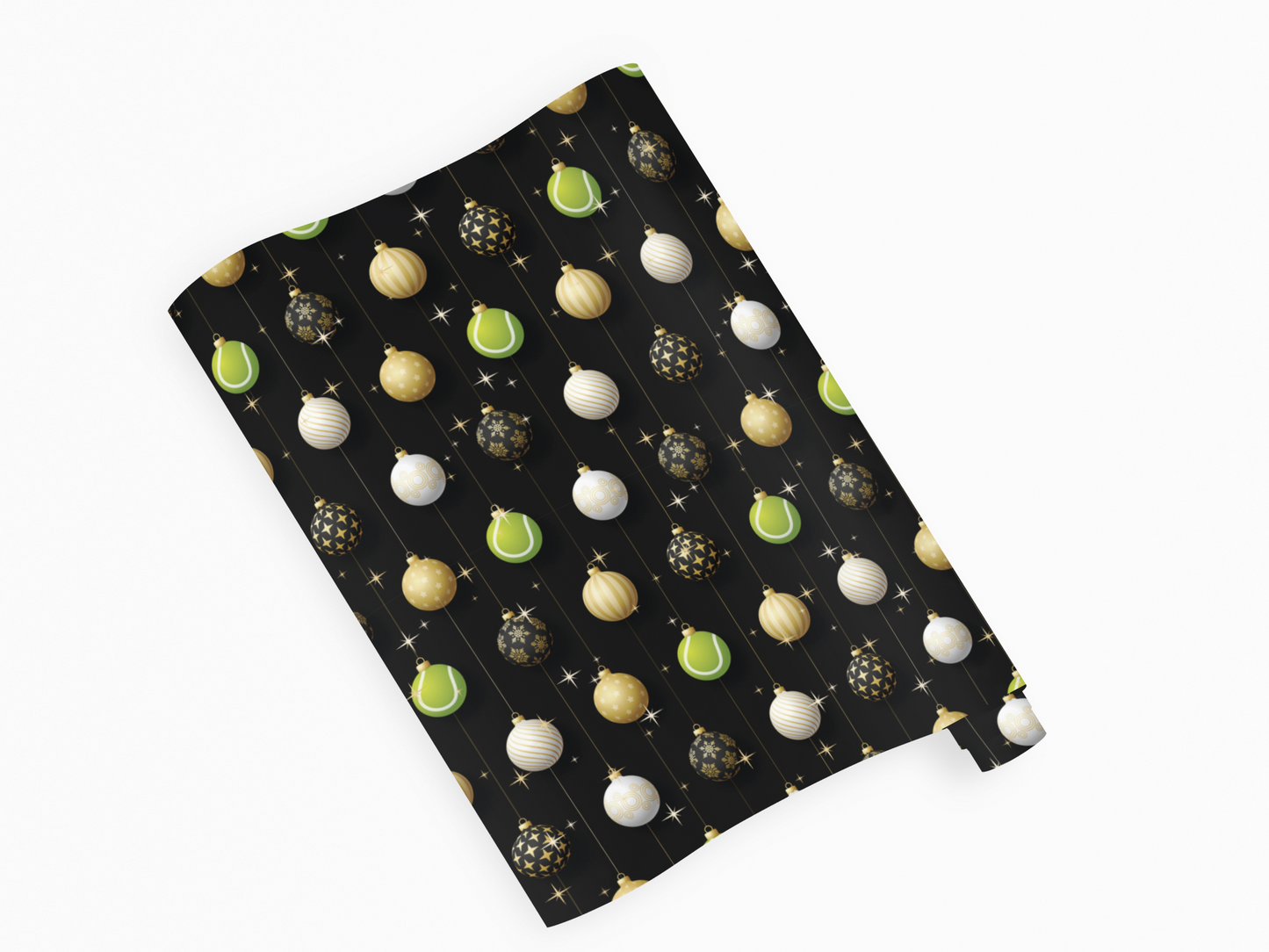 Tennis Christmas Wrapping Paper